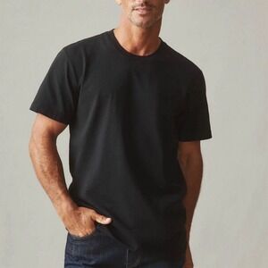 NWOT‎ American Giant Men's L Black Men's Vintage Crew Tee Short Sleeve Basic